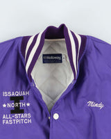 Vintage 1980s Holloway Issaquah All Stars Baseball Varsity Jacket - S