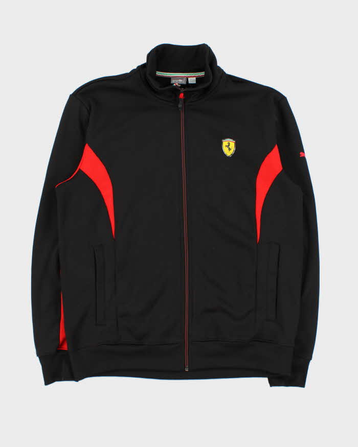 Vintage Y2K 00s Puma Ferrari Fleece Lined Track Jacket - L
