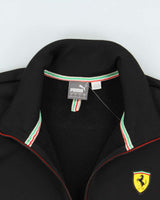 Vintage Y2K 00s Puma Ferrari Fleece Lined Track Jacket - L