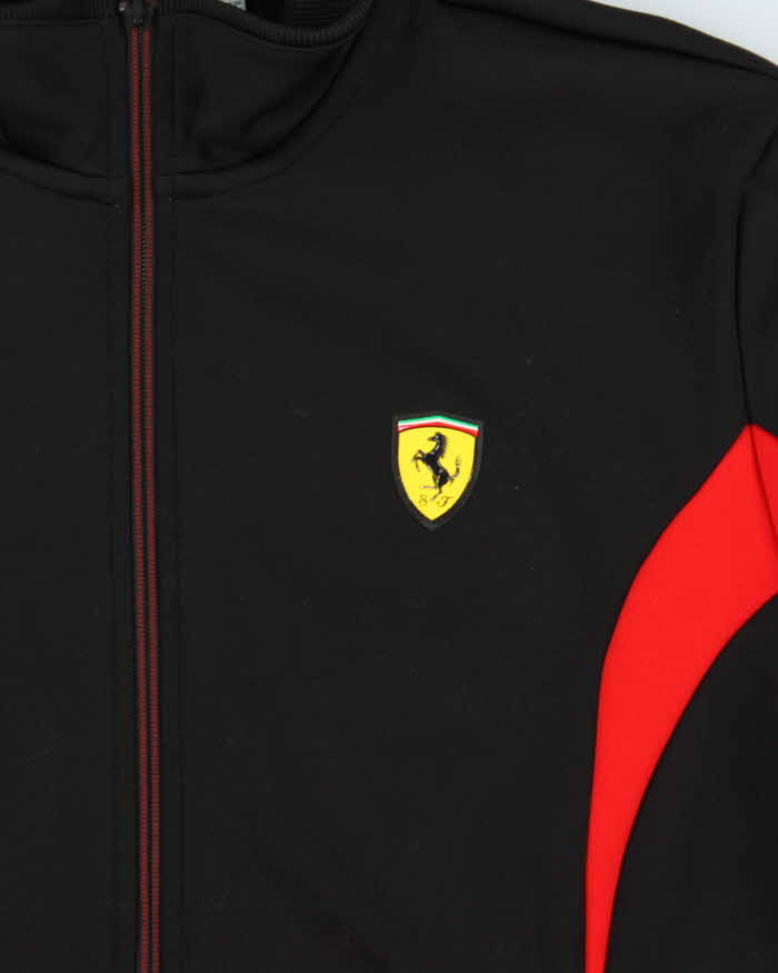 Vintage Y2K 00s Puma Ferrari Fleece Lined Track Jacket - L