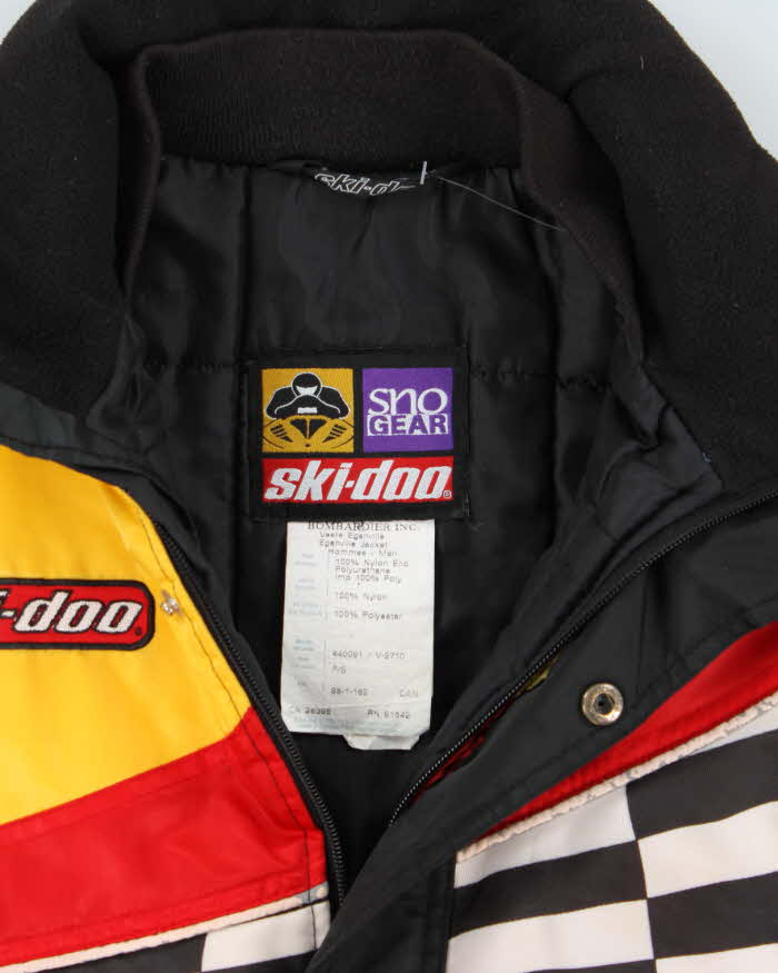 Vintage 1990s Ski-Doo Snowmobile Racing Jacket - S