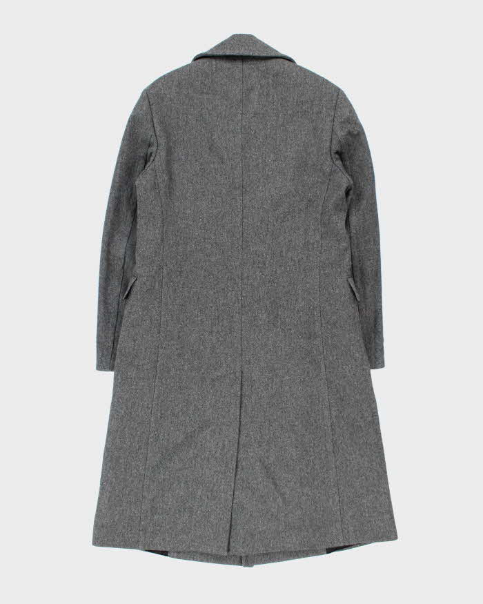 AW2018 Michael Kors Main Line Made In Italy Wool Double Breasted Over Coat - M