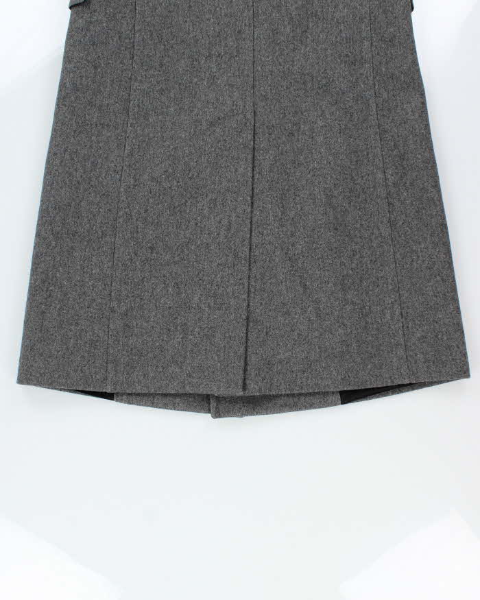 AW2018 Michael Kors Main Line Made In Italy Wool Double Breasted Over Coat - M