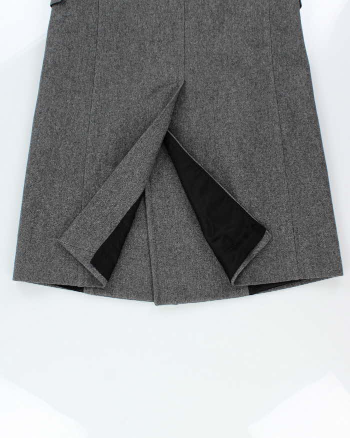 AW2018 Michael Kors Main Line Made In Italy Wool Double Breasted Over Coat - M