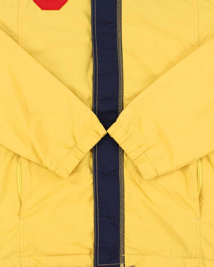 Vintage Y2K 00s Tommy Hilfiger Colour Block Fleece Lined Waterproof Shell Jacket - M