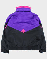Vintage 1980s Nevica Frontline ExcelTech Hooded Ski Jacket - L