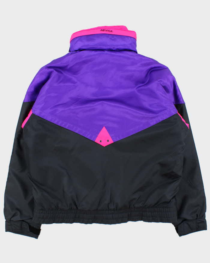 Vintage 1980s Nevica Frontline ExcelTech Hooded Ski Jacket - L