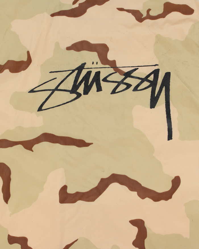 SS2017 Stussy Desert Camo World Tour Shell Coach Jacket - S