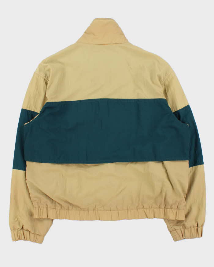 Vintage 1990s Eddie Bauer Made In USA Fleece Lined Shell Jacket - L