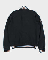 Vintage Polo Ralph Lauren 67 Embroidered Patch Logo Cotton Varsity Jacket - M