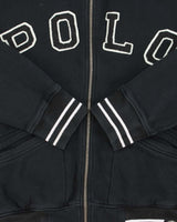 Vintage Polo Ralph Lauren 67 Embroidered Patch Logo Cotton Varsity Jacket - M