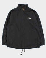 Vintage 1990s Fila Biella Italia Embroidered Shell Windbreaker Jacket - L