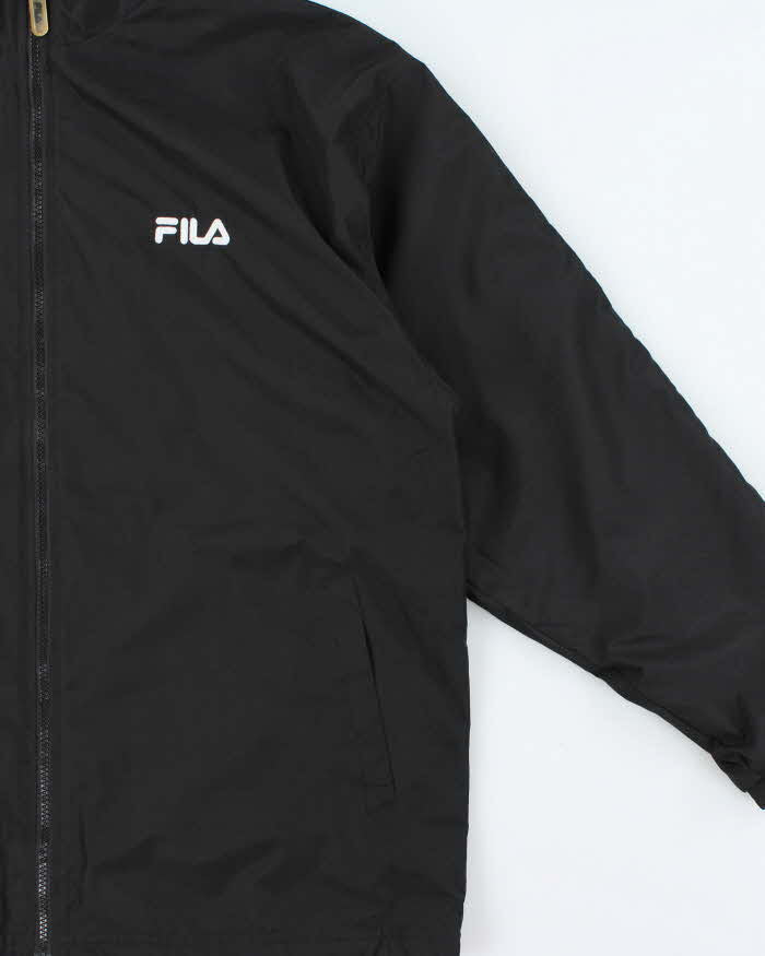 Vintage 1990s Fila Biella Italia Embroidered Shell Windbreaker Jacket - L