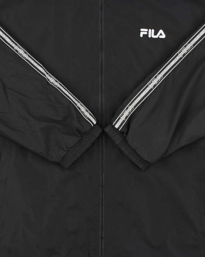 Vintage 1990s Fila Biella Italia Embroidered Shell Windbreaker Jacket - L
