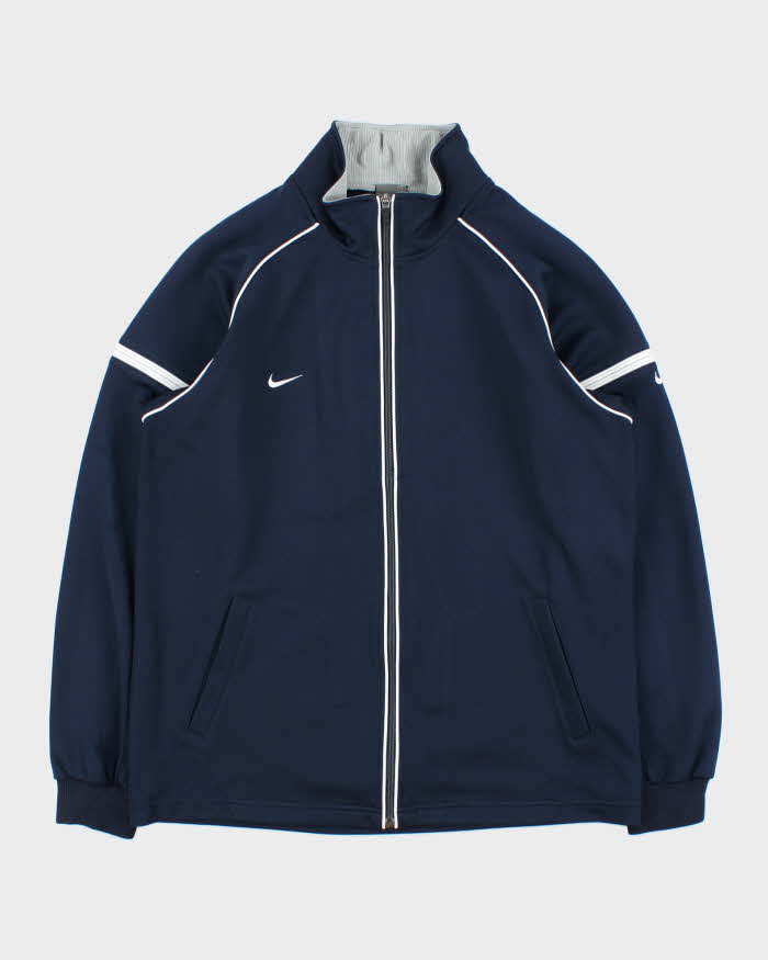 Vintage Y2K 00s Nike Dri-Fit Embroidered Track Jacket - L