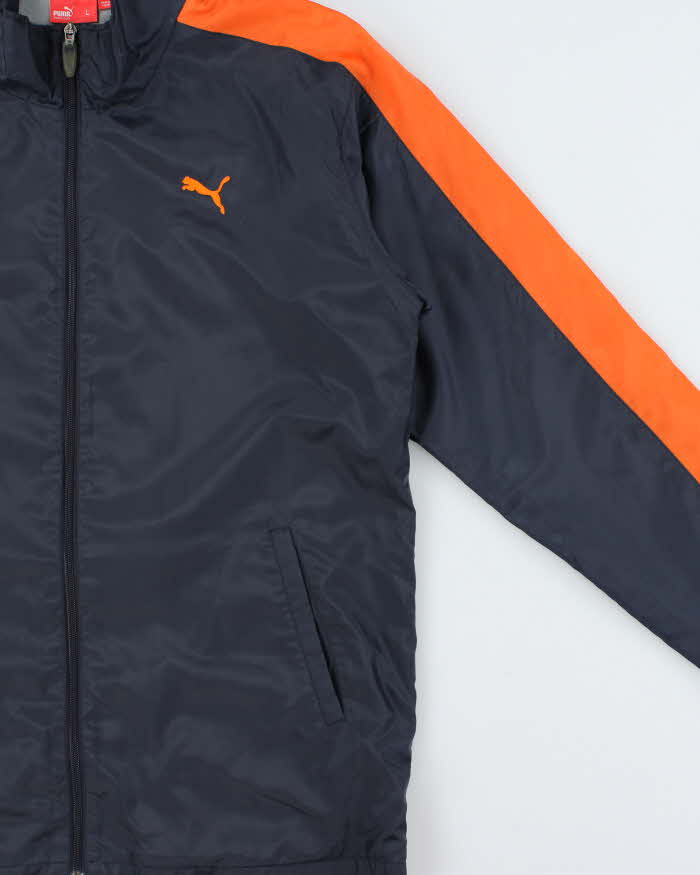 Vintage Y2K 00s Puma Soft Shell Windbreaker Jacket - L
