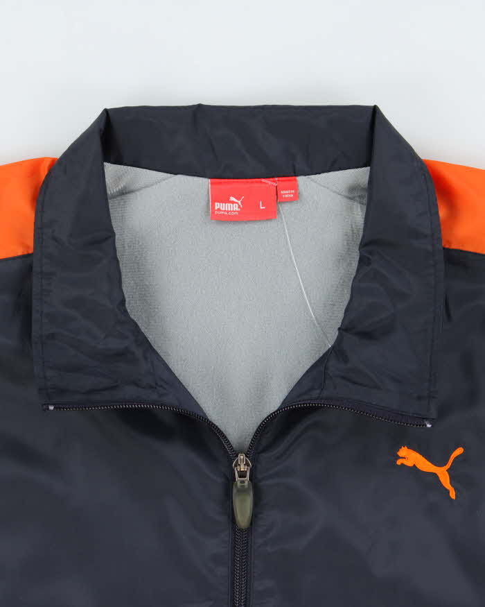 Vintage Y2K 00s Puma Soft Shell Windbreaker Jacket - L