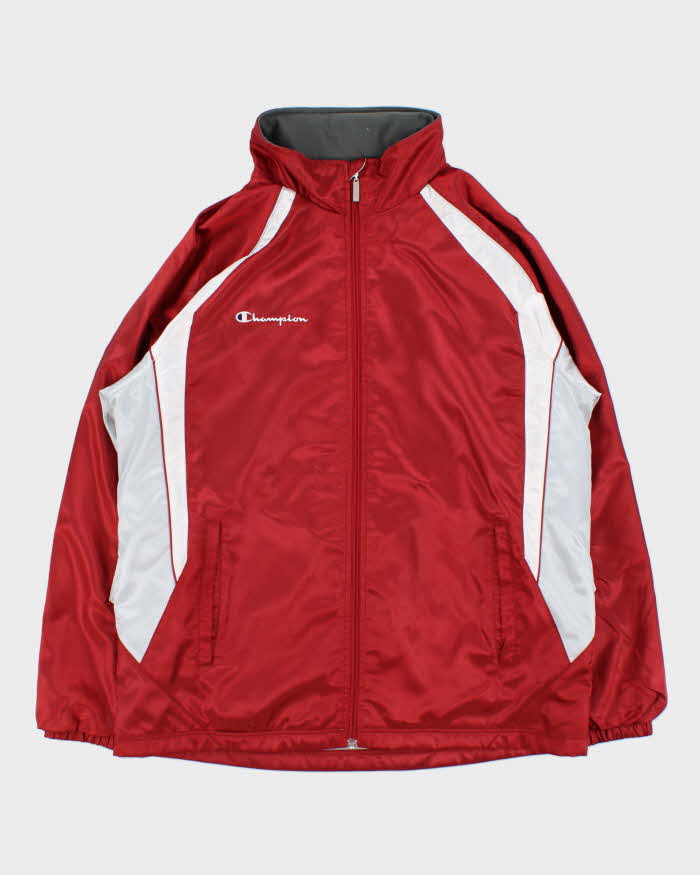 Vintage Y2K 00s Champion Satin Shell Windbreaker Jacket - L