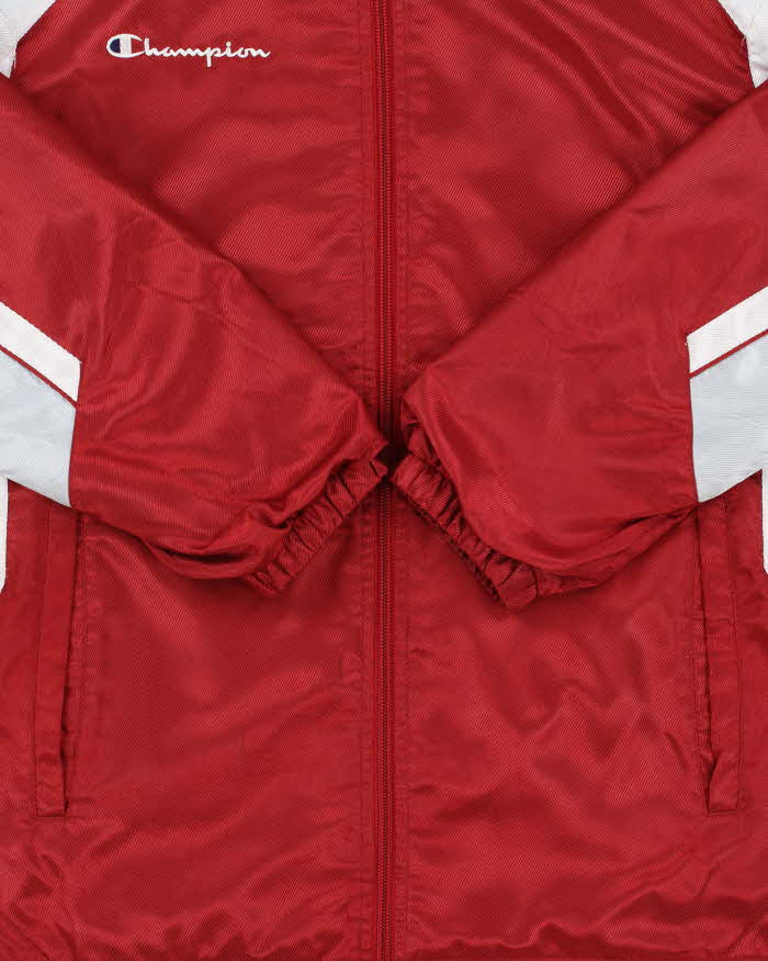 Vintage Y2K 00s Champion Satin Shell Windbreaker Jacket - L