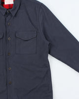 Vintage Filson Made In USA Buffalo Plaid Lined Canvas Shell Cruiser Jacket - M