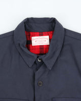 Vintage Filson Made In USA Buffalo Plaid Lined Canvas Shell Cruiser Jacket - M