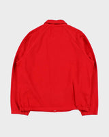 FW2018 Supreme Snap Front Twill Canvas Coach Jacket - L