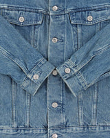 Vintage Y2K 00s A.P.C Heavyweight Medium Wash Denim Jacket - M
