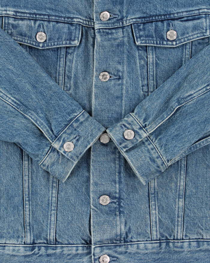 Vintage Y2K 00s A.P.C Heavyweight Medium Wash Denim Jacket - M
