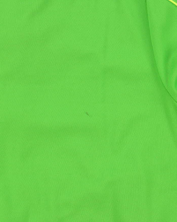 Vintage Y2K 00s Nike Volt Green Classic Track Jacket - M