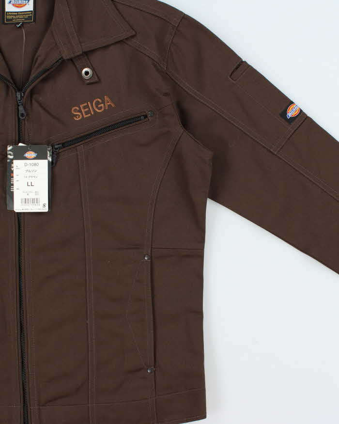 DSWT Vintage Dickies Rugged Twill Regular Fit Workwear Jacket - L