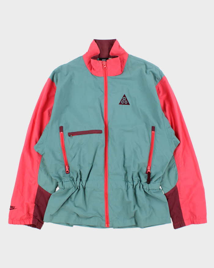 Vintage 1990s Nike ACG Lightweight Adjustable Technical Windbreaker Jacket - M