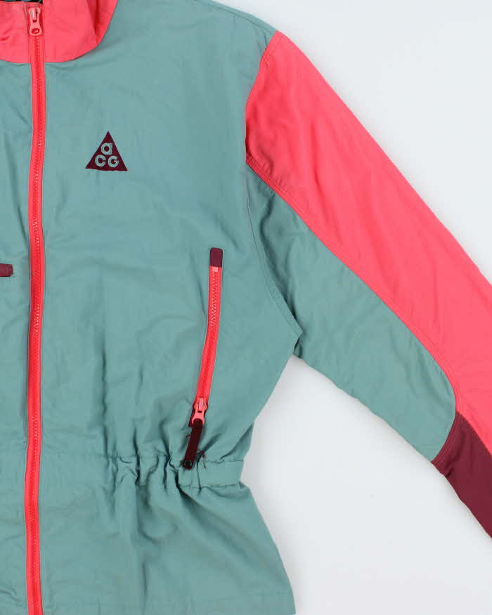 Vintage 1990s Nike ACG Lightweight Adjustable Technical Windbreaker Jacket - M