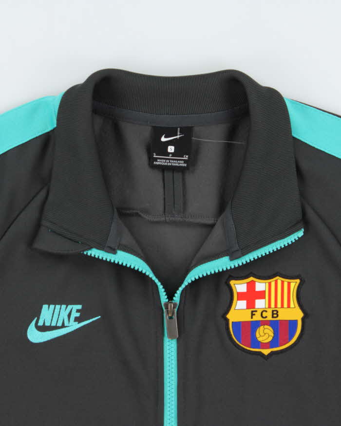 Vintage Nike Barcelona FC Embroidered Training Track Jacket - S