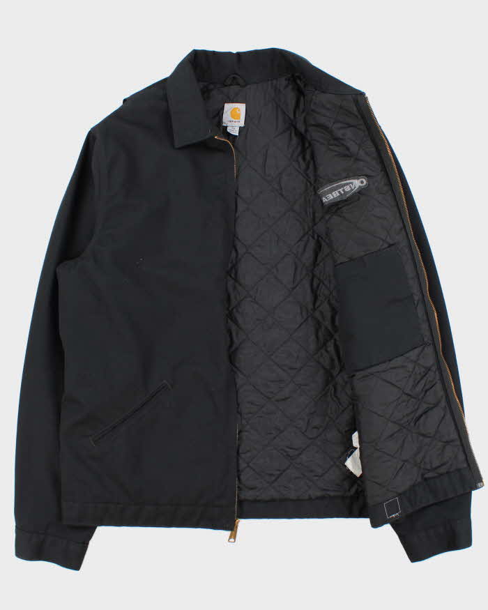 Vintage Carhartt J293 Quilt Lined Twill Midweight Workwear Harrington Jacket - L