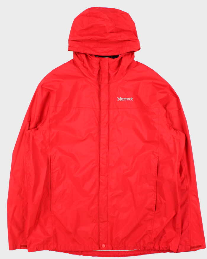 Vintage Marmot Lightweight Hooded Waterproof Outdoor Jacket - XL