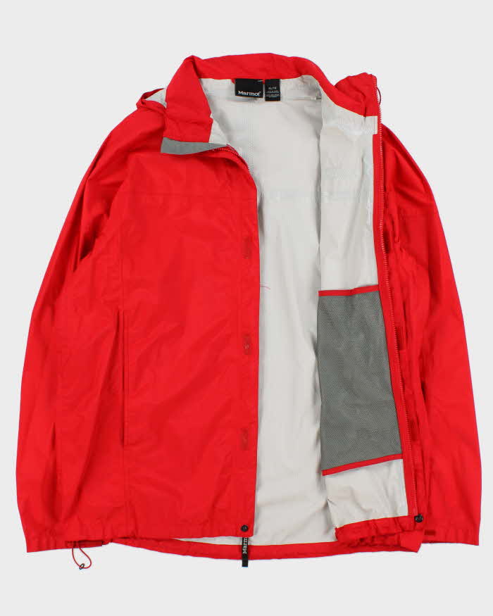Vintage Marmot Lightweight Hooded Waterproof Outdoor Jacket - XL