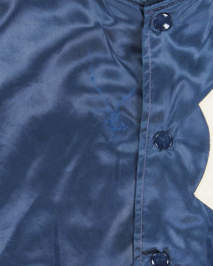 Vintage 1980s New York Yankees MLB Felco Union Made In USA Satin Varsity Baseball Jacket - XL