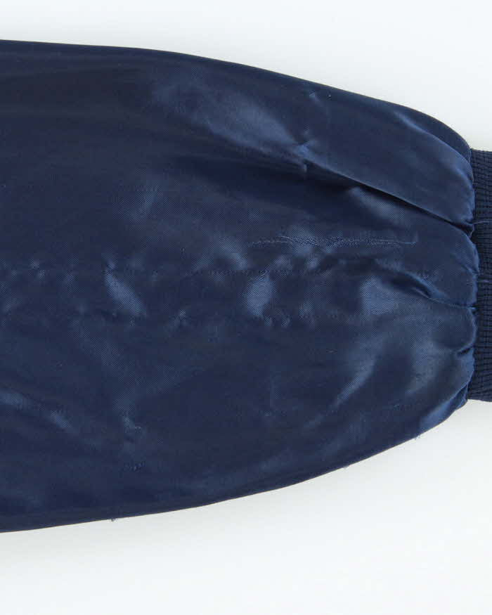 Vintage 1980s New York Yankees MLB Felco Union Made In USA Satin Varsity Baseball Jacket - XL