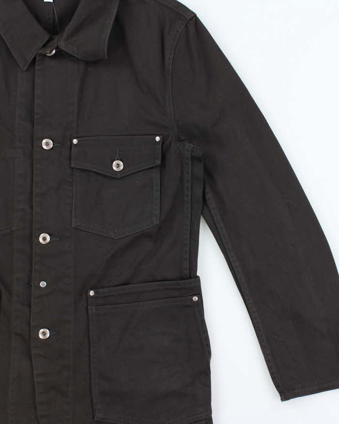 Vintage Y2K 00s Paul Smith Jeans Structured Japanese Denim Chore Jacket - L