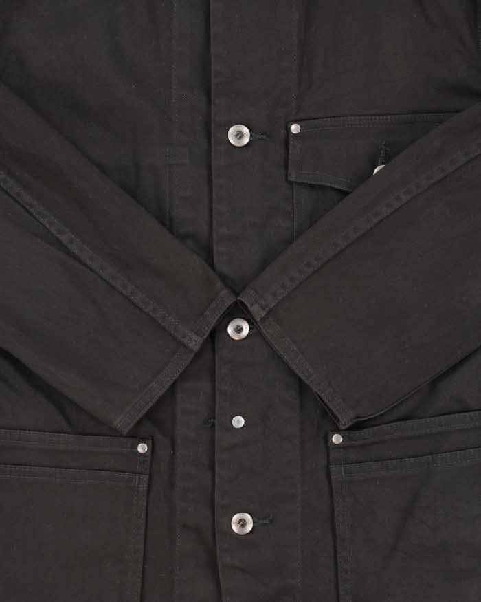 Vintage Y2K 00s Paul Smith Jeans Structured Japanese Denim Chore Jacket - L