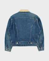 Vintage 1990s The Duffer Of St Georges Made In UK Boxy Denim Jacket - S