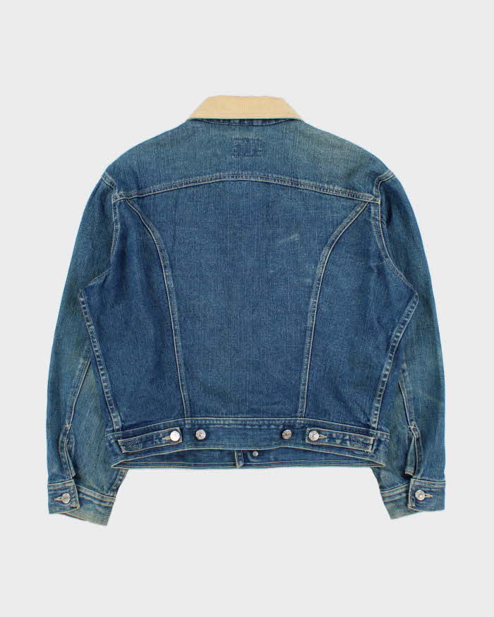 Vintage 1990s The Duffer Of St Georges Made In UK Boxy Denim Jacket - S