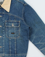 Vintage 1990s The Duffer Of St Georges Made In UK Boxy Denim Jacket - S