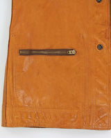 Vintage 1970s Sprung Western Wear Made In Canada Reversible Suede Leather Jacket - M