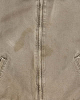 Vintage 2003 Y2K Carhartt J102 Desert Sante Fe Mesh Lined Distressed Canvas Workwear Bomber Jacket - L