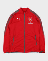2017-18 Puma Arsenal FC Soft Shell Pre-Match Training Jacket - L