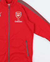 2017-18 Puma Arsenal FC Soft Shell Pre-Match Training Jacket - L