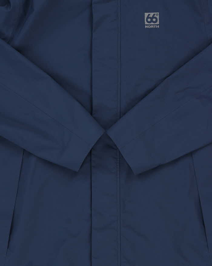 66North Vidley Gore-Tex Navy Embroidered Mountaineering Jacket - M