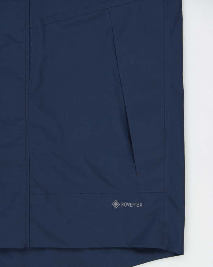 66North Vidley Gore-Tex Navy Embroidered Mountaineering Jacket - M