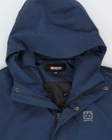 66North Vidley Gore-Tex Navy Embroidered Mountaineering Jacket - M